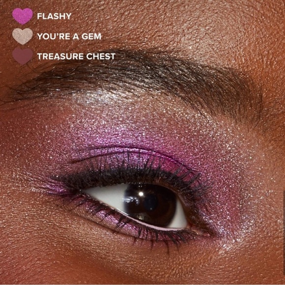TOO FACED Eyeshadow Palette You're A Gem - Purple and Silver - Picture 6 of 12